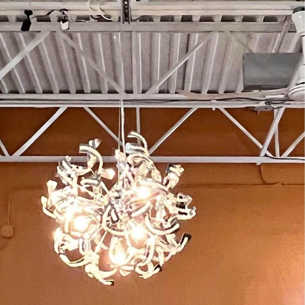 Chrome chandelier used like new!